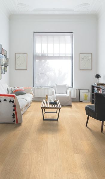Ламінат Quick Step Largo White varnished Oak planks LPU1283 WW397 фото
