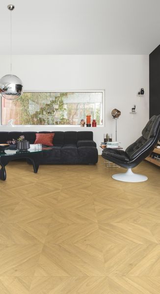 Ламінат Quick Step Impressive Patterns Chevron oak natural IPA4161 WW348 фото