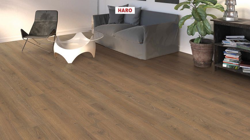 Ламінат Haro Tritty 200 Aqua Oak Flavia Smoked 544729 WW200 фото