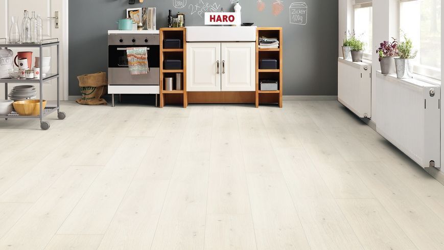Ламінат Haro Tritty 100 Loft Oak Emilia White 538716 WW150 фото