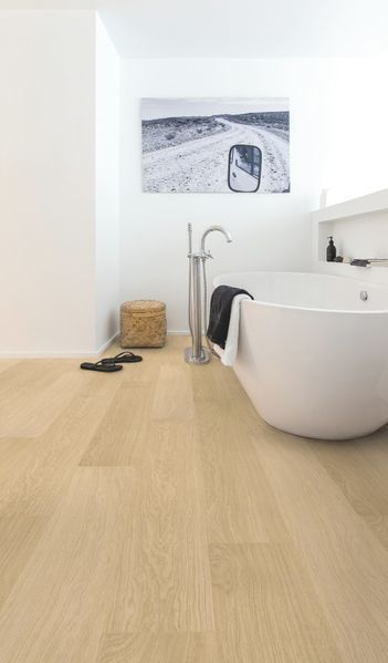 Ламінат Quick Step Impressive Ultra White varnished Oak IMU3105 WW339 фото