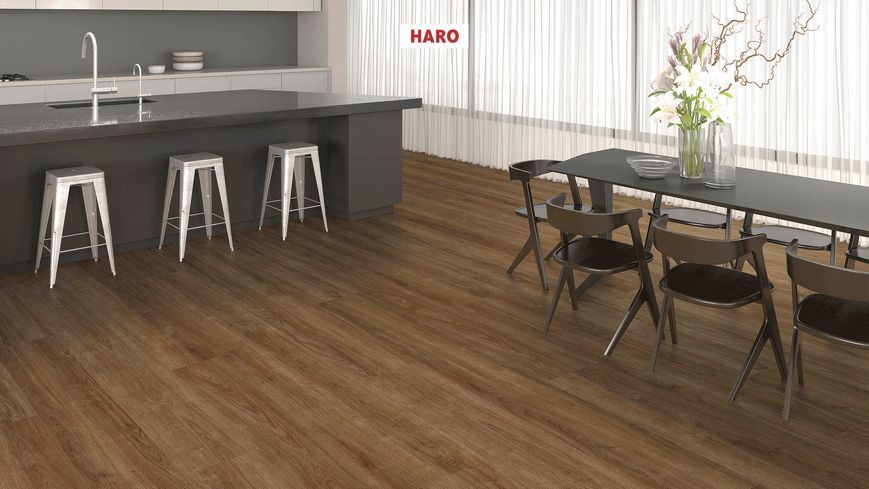 Ламінат Haro Tritty 200 Aqua Oak Eleganza Smoked 542056 WW208 фото