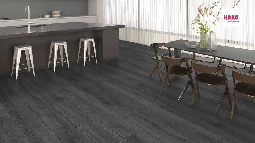 Ламінат Haro Tritty 200 Aqua Oak Contura Black 541554 WW209 фото