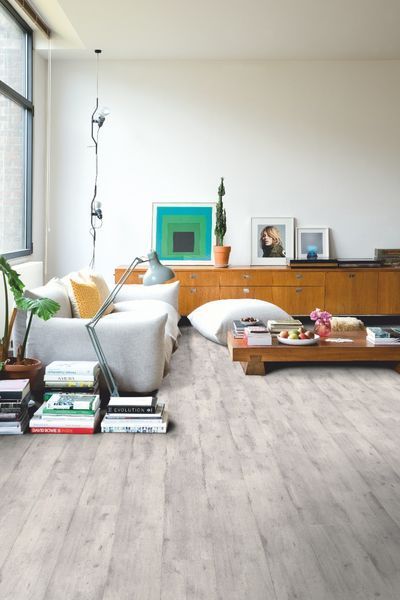 Ламінат Quick Step Impressive Concrete Wood light grey IM1861 WW314 фото