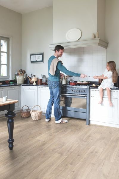 Ламінат Quick Step Classic Havanna Oak natural with saw cuts CLM1656 WW425 фото