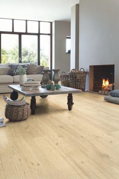 Ламінат Quick Step Impressive Ultra Sandblasted Oak natural IMU1853 WW326 фото