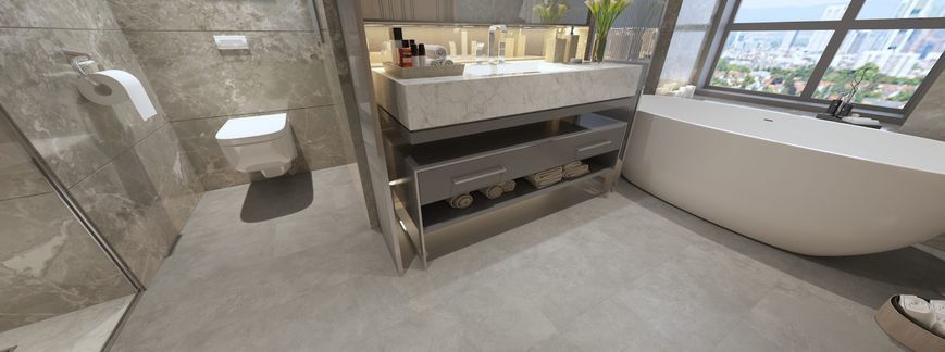 Вініл Apro Stone Concrete Grey 803 WW635 фото
