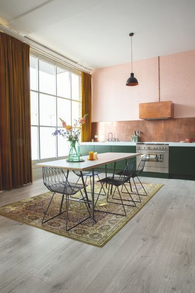 Вініл Quick Step Alpha Vinyl Medium Planks Cotton Oak Cold Grey AVMP40201 WW886 фото